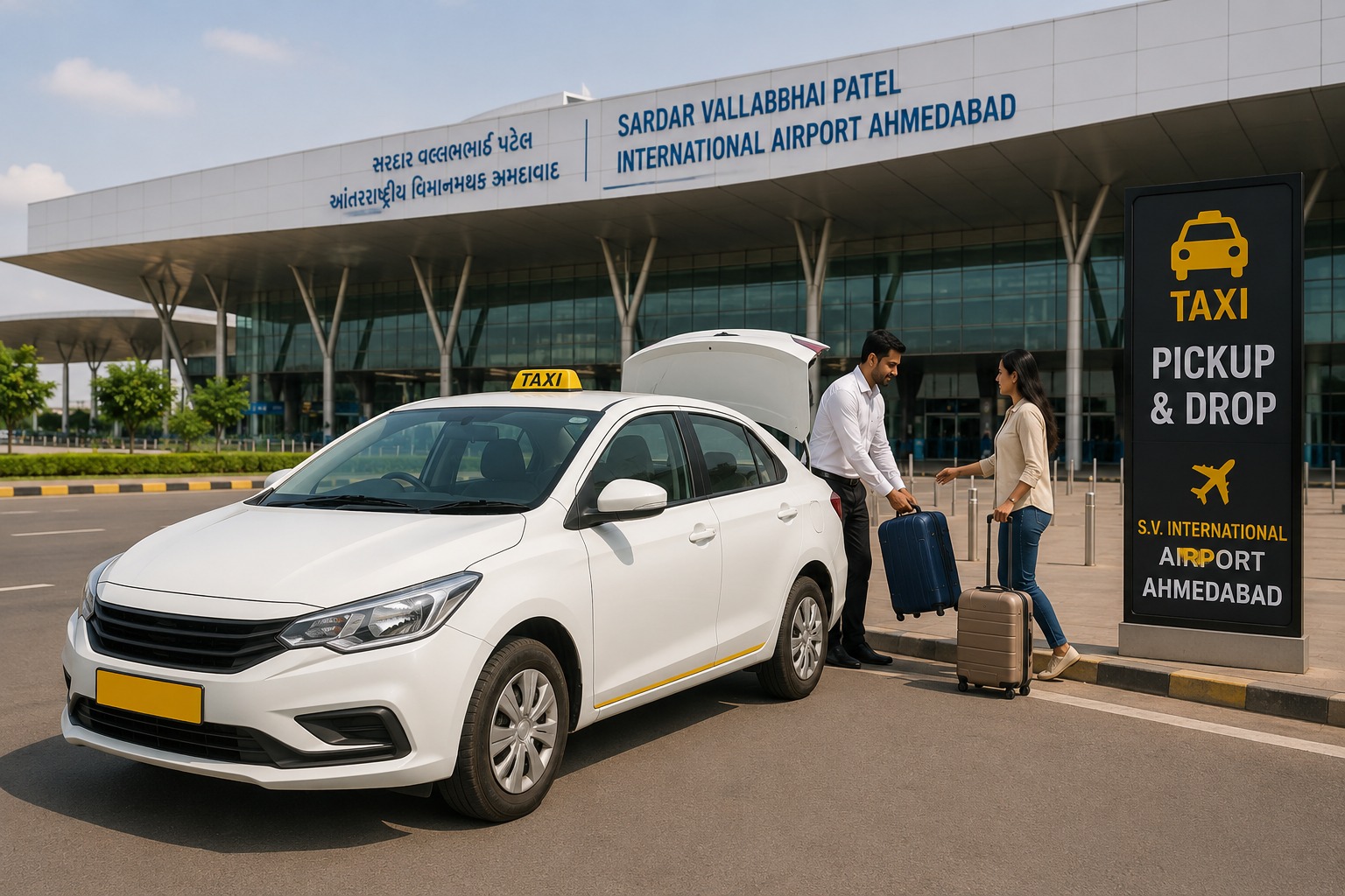 Ahmedabad airport taxi